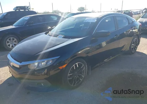 2017 Honda Civic Ex-T z USA, uszkodzony, nr VIN 19XFC1F33HE011991